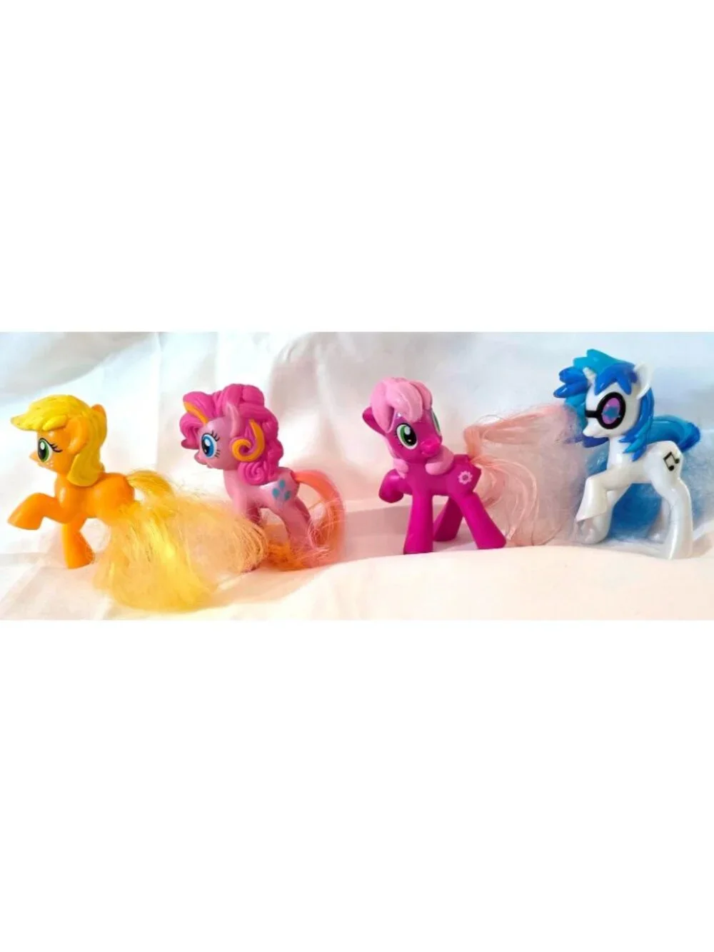 My Little Pony Lot McDonalds Happy Meal toy DJ Pon3 Cheerilee Applejack StarSong
